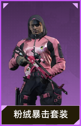 粉绒暴击套装