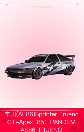 丰田(AE86)Sprinter Trueno GT-Ape