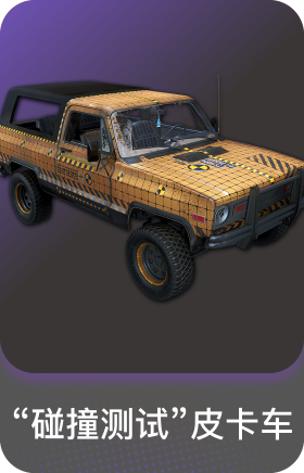 "碰撞测试"皮卡车