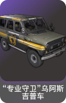 "专业守卫"乌阿斯吉普车