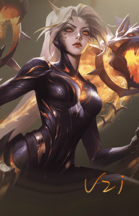 签名版联盟不朽 卡莎